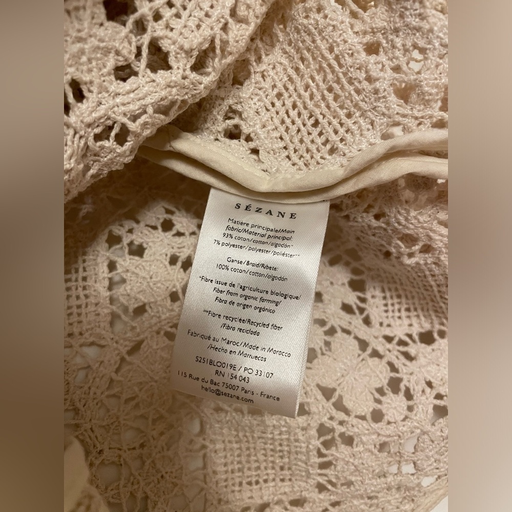 SOLD Sezane Alvere Blouse - Picture 5 of 6